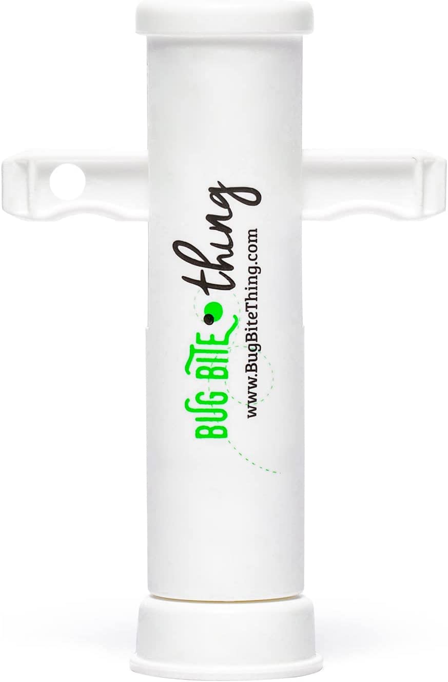 Bug Bite Thing Suction Tool, Poison Remover Bug Bites and Bee/Wasp Stings, Natural Insect Bite Relief, Chemical Free Single, White
