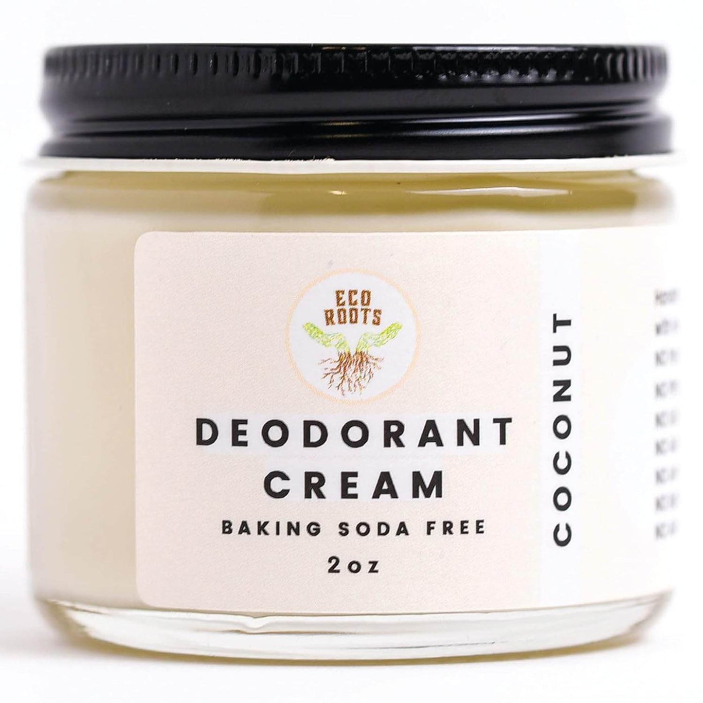 ECO ROOTS - Natural Deodorant for Women & Men | Organic Deodorant Cream Non Aluminum | Baking Soda Free Healthy Deoderant for Body & Private Parts | All Vegan Pit Paste Zero Sweat | Coconut Scent - Premium Deodorant from Concordia Style Boutique - Just $20.19! Shop now at Concordia Style Boutique