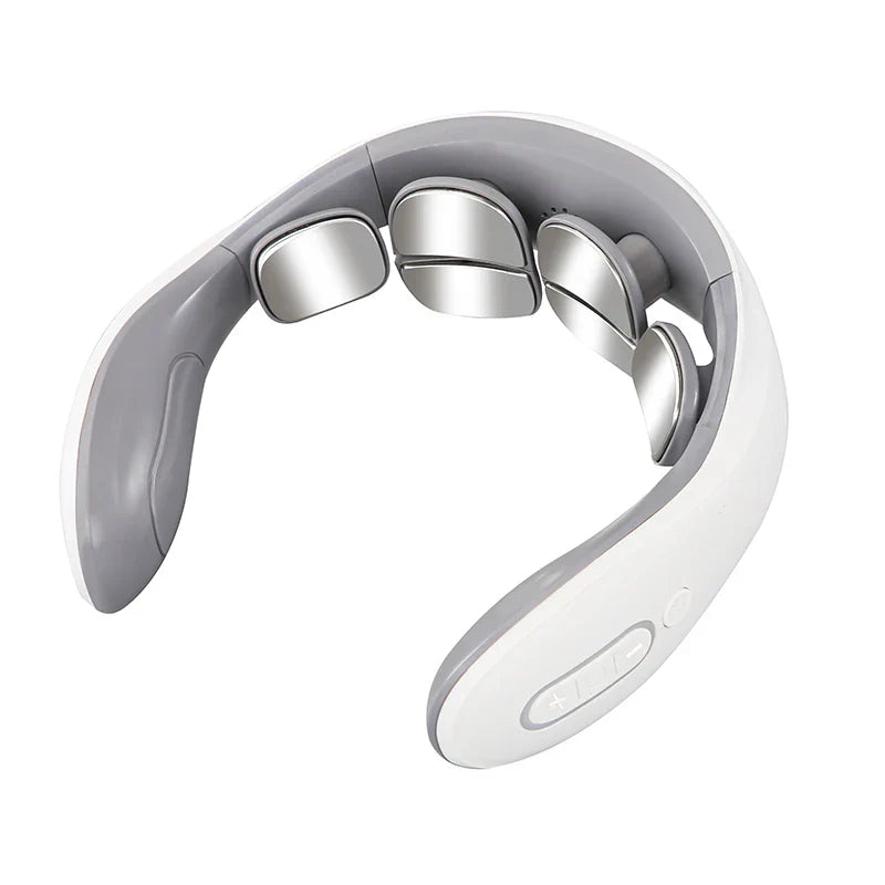 Neck Massage Instrument Intelligent Electric, Rechargeable, Heating, Hot Pressing, Magnetic Pulse Neck Massage Instrument