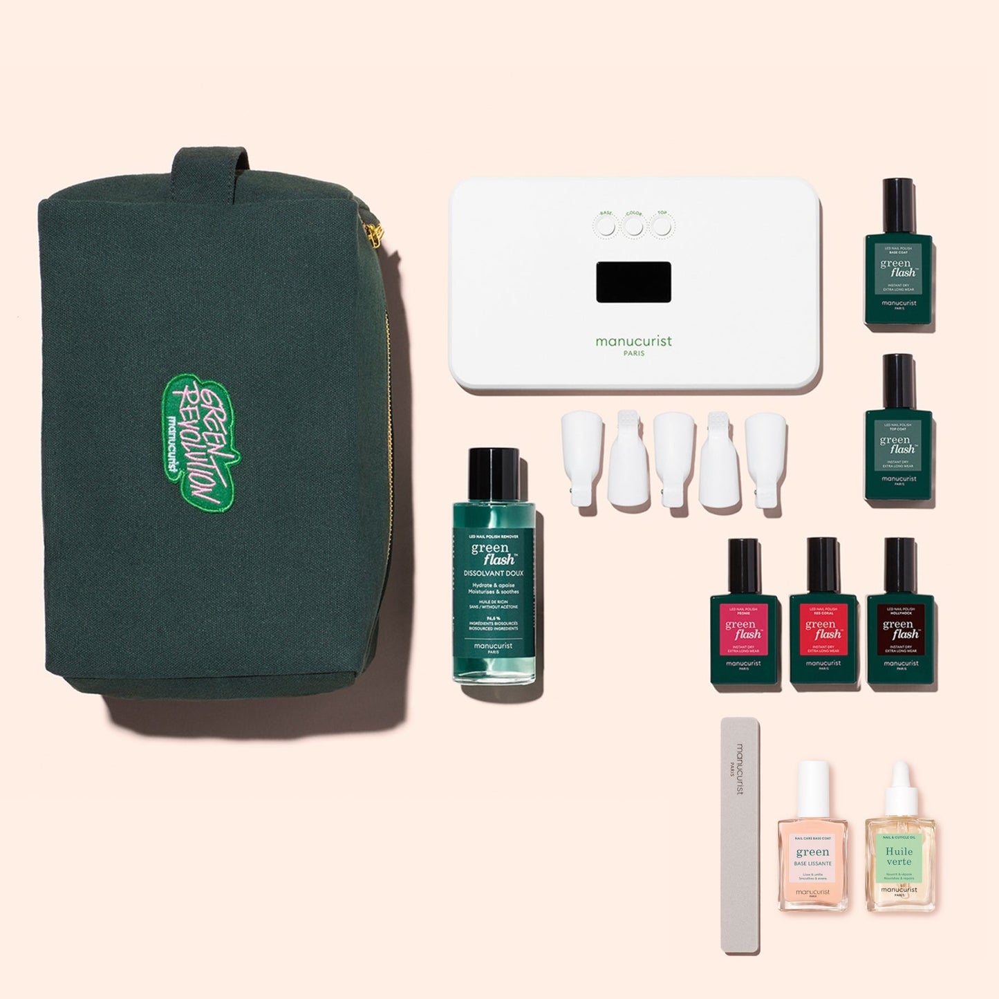 Full Care & Color Kit for ridged nails