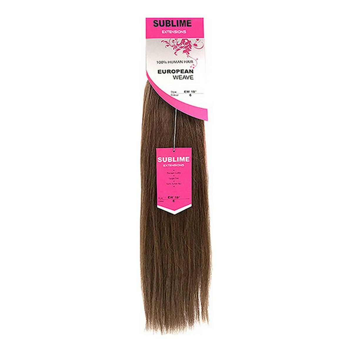Hair extensions Extensions European Weave Diamond Girl 18" No 6