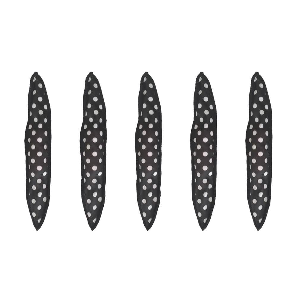 5-Piece: Hair Twist Curler Set Beauty & Personal Care Black - DailySale