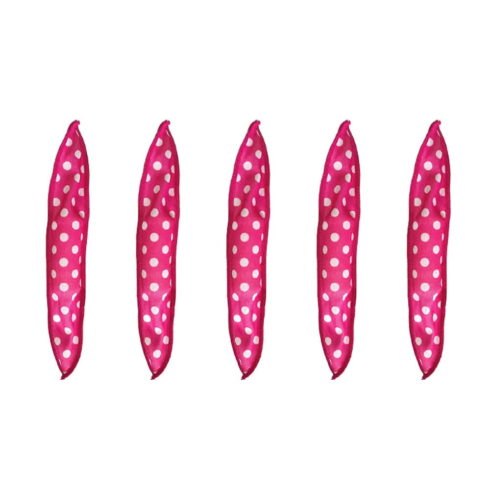 5-Piece: Hair Twist Curler Set Beauty & Personal Care Pink - DailySale