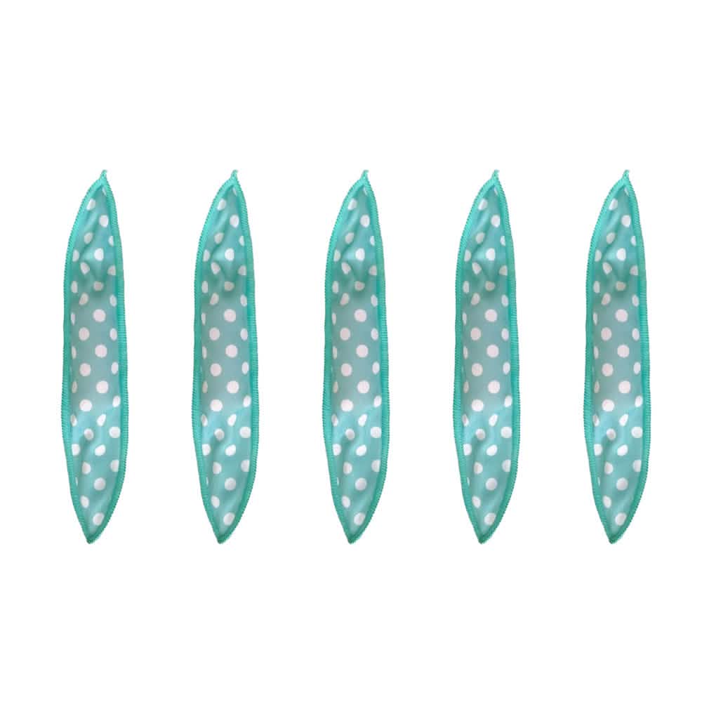5-Piece: Hair Twist Curler Set Beauty & Personal Care Teal - DailySale