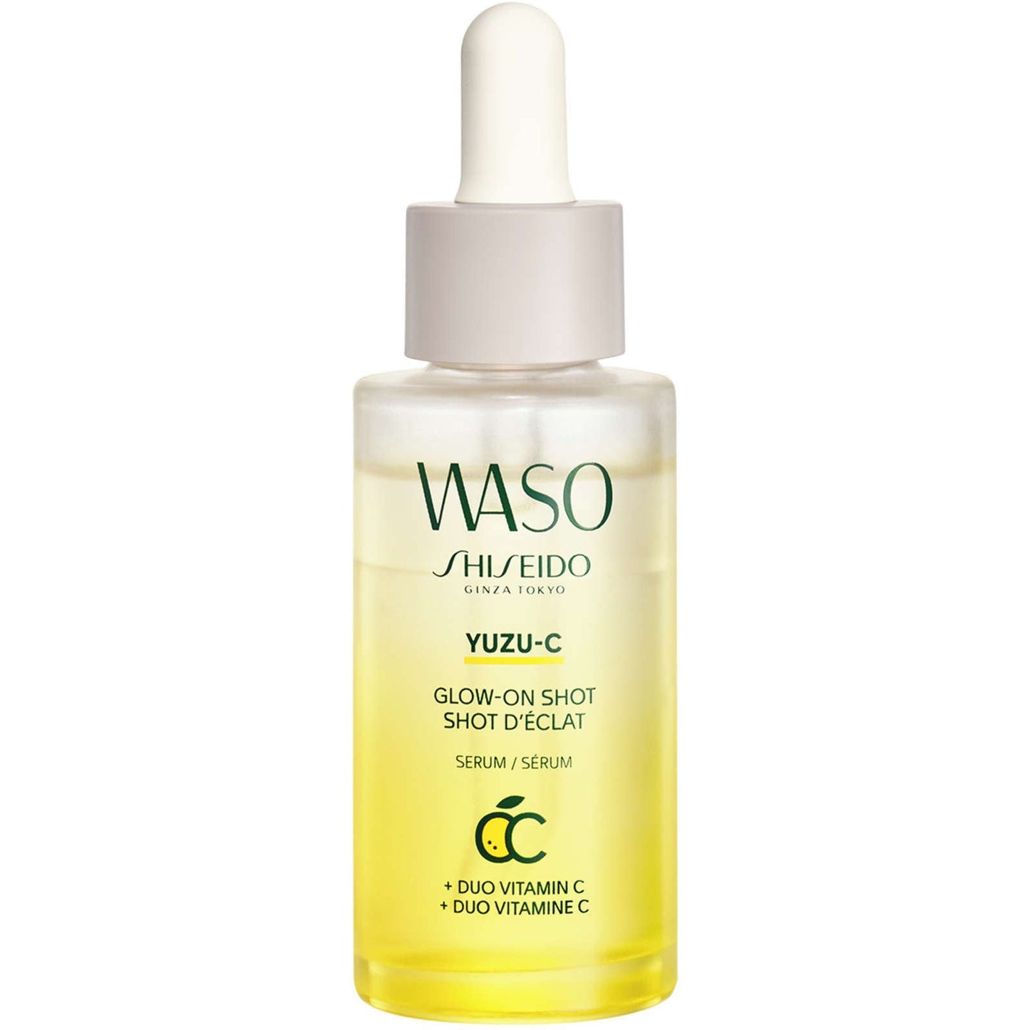 Shiseido WASO YUZU-C Glow-on Shot Duo Vitamin C Serum All Skin Types 28ml NEW