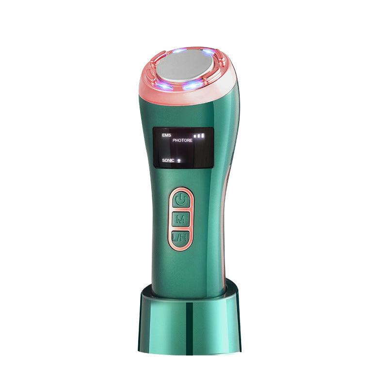 Radiofrecuencia Facial EMS Mesotherapy RF Radio Frequency Skin Tightening Rejuvenation Face Massager Neck Lifting Beauty Kit - amazitshop