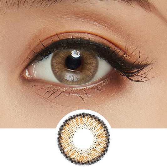 Pink Label Eyelighter Brown (Custom Toric for Astigmatism)