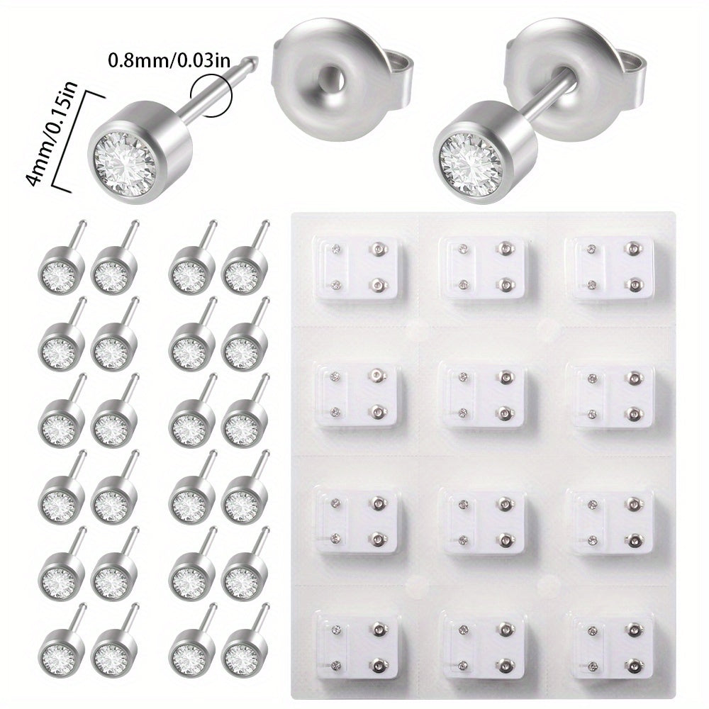 Professional Ear Piercing Gun Kit, Multi Purpose Ear Piercing Kit Nose Piercing Tools Set With 98 Pcs Stainless Steel Stud Earrings And Earrings Backs For Salon And Home Piercing