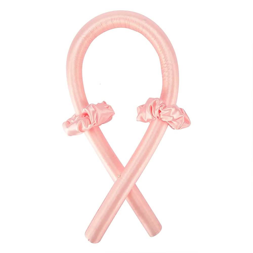 Satin Heatless Hair Curler Beauty & Personal Care Pink - DailySale