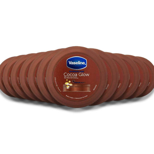Vaseline - Cocoa Glow, Cocoa Butter Body Cream - 75 ml - 48 Pack